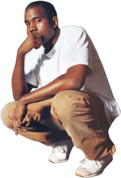  Kanye West Kanye West Sitting Transparent Png Kanye West Transparent