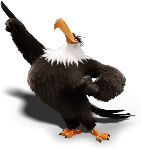  Mighty Eagle Angry Birds Wiki Fandom Mighty Eagle Angry Birds Movie Png Bald Png