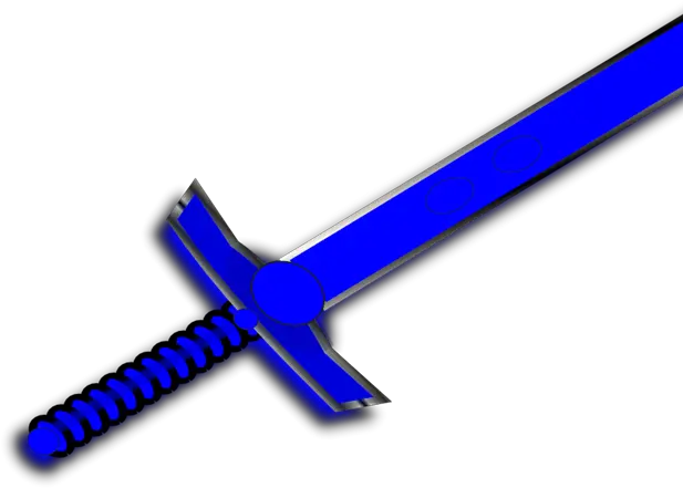  Blue Glow Sword Svg Vector Clip Art Svg Collectible Sword Png Blue Glow Png