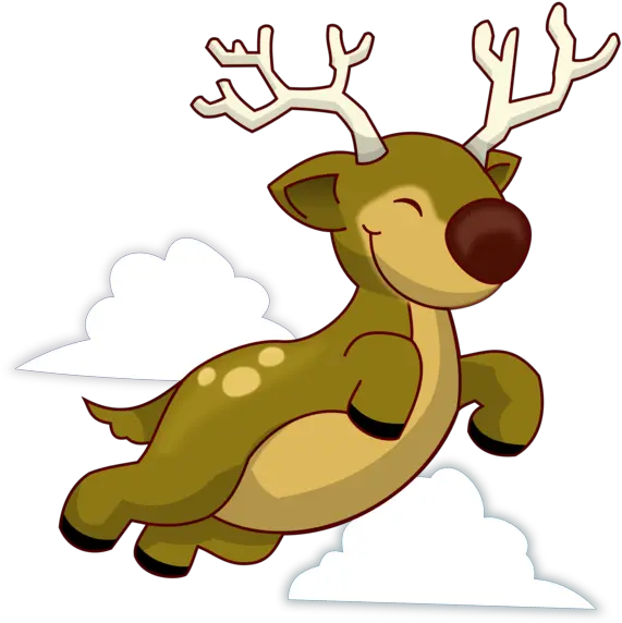  Rudolph Reindeer Santa Claus Wildlife Antler For Christmas Png Antlers