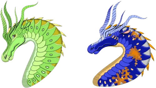  Wings Of Fire Luna And Swordtail Cursor U2013 Custom Mythical Creature Png Fire Wings Png