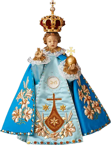  Dressing The Prague Infant Jesus Nino Jesus De Praga Png Baby Jesus Png