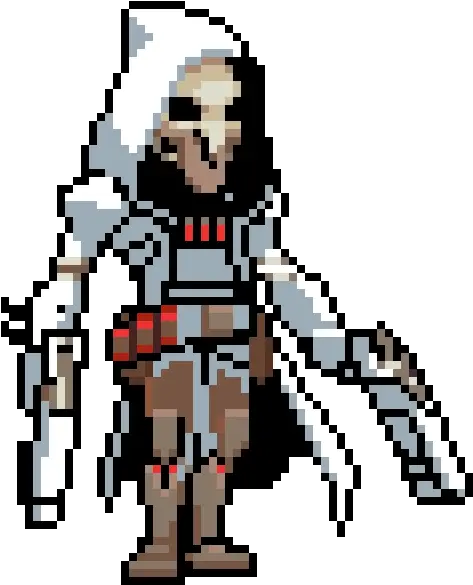  Reaper Wight Pixie Engine Create Overwatch Reaper Pixel Art Png Overwatch Logo Pixel Art