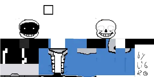  Sans Nova Skin Sans Minecraft Skin Download Png Sans Face Png