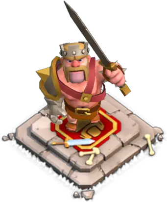  Barbarian King Altar Clash Of Clans Wiki Fandom Clash Of Clan Barbarian King Png Info Png