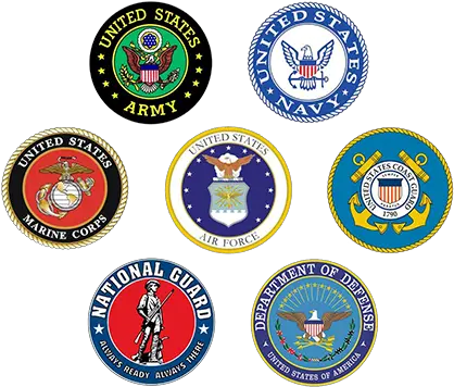  Download Military Branches Logo Veterans Day Military Branches Png Military Logos Png