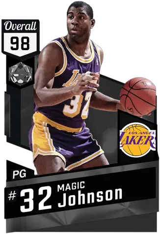  Magic Johnson Nba Mvp Nba My Team Cards Png Magic Johnson Png