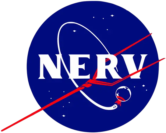  Nerv Nasa Evangelion Sticker Dot Png Neon Genesis Evangelion Logo