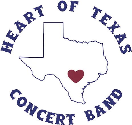  The Heart Of Texas Concert Band Heart Of Texas Concert Band Png Heart Band Logo