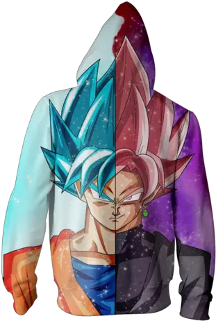  Two Face Png Dragon Ball Super Goku And Goku Black Goku Face Png