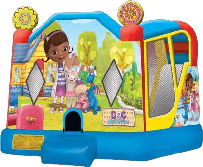  Doc Mcstuffins Slide U0026 Bounce House Combo For Rent Ny Inflatable Png Doc Mcstuffins Png