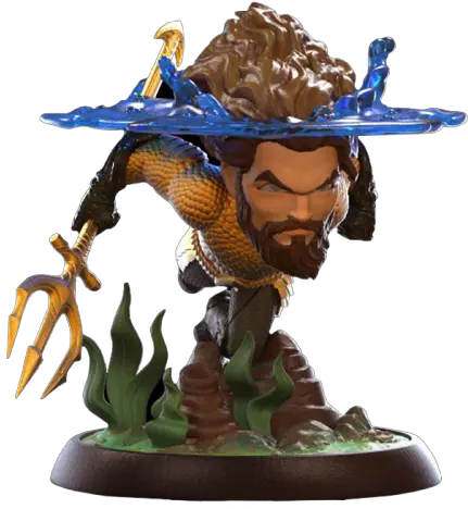  Aquaman 2018 Aquaman Qfig 4 Inch Vinyl Figure Aquaman Q Fig Png Aquaman Transparent