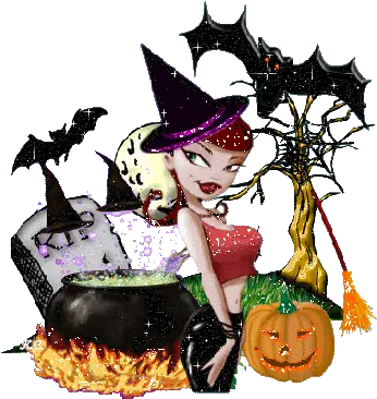  Halloween Gif Imagenes De Halloween Brujitas Png Halloween Gif Transparent