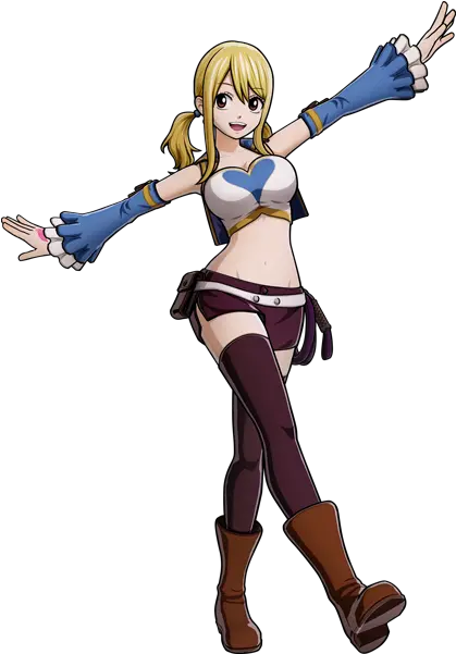  Fairy Tail Fairy Tail Game Lucy Png Lucy Heartfilia Transparent