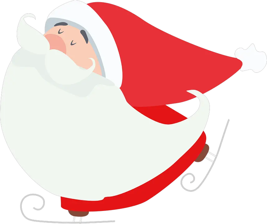  Father Frost New Year Skates Free Vector Graphic On Pixabay Fictional Character Png New Year Icon Vector