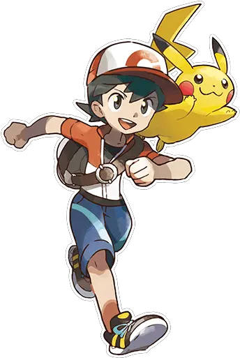  Lets Go And Pokémon Pokemon Go Pikachu Art Png Pokemon Trainer Transparent