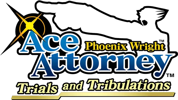  Ace Attorney Trilogy Phoenix Wright Trials And Tribulations Png Ace Attorney Logo