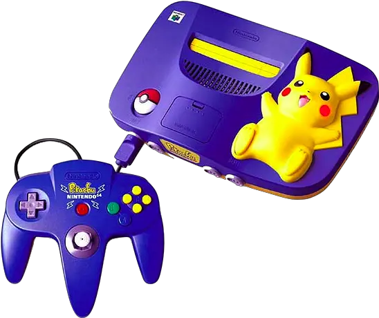  Zaonce Nintendo 64 Pikachu Orange Png Nintendo 64 Png