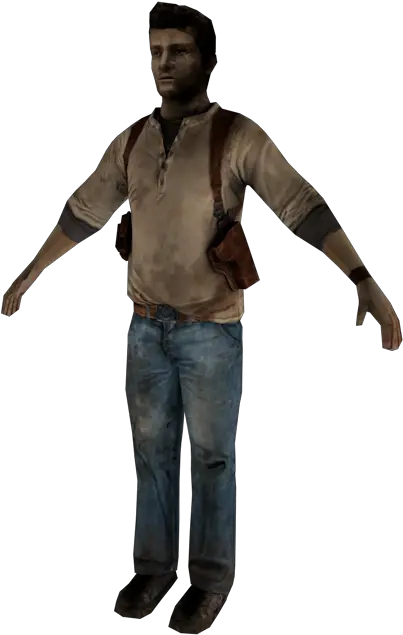  Nathan Drake Nathan Drake T Pose Png Nathan Drake Png