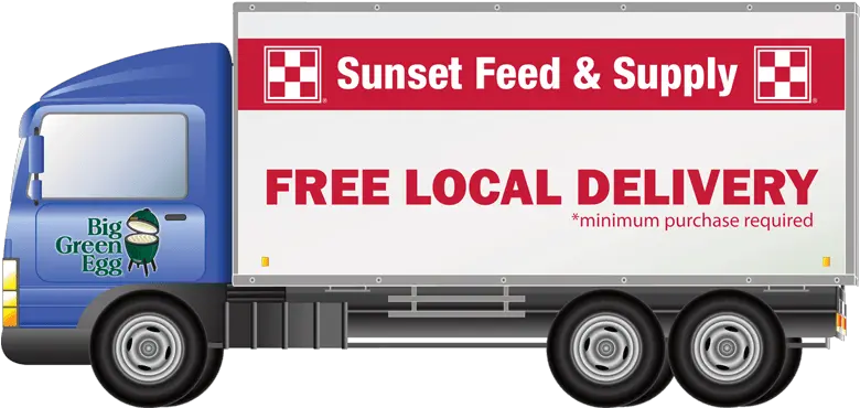  Local Miami U0026 South Florida Delivery Service Sunset Feed Delivery Truck Clipart Png Animal Feed Icon