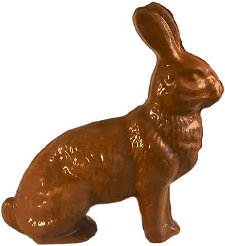  Large Chocolate Easter Bunny Large Chocolate Easter Bunny Png Chocolate Bunny Png