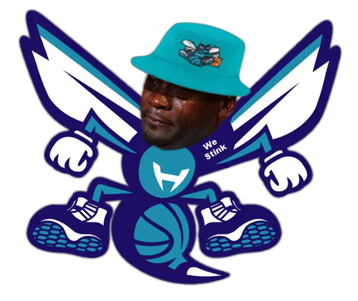  Hornets Suck Charlotte Hornets Logo Gif Png Crying Jordan Png