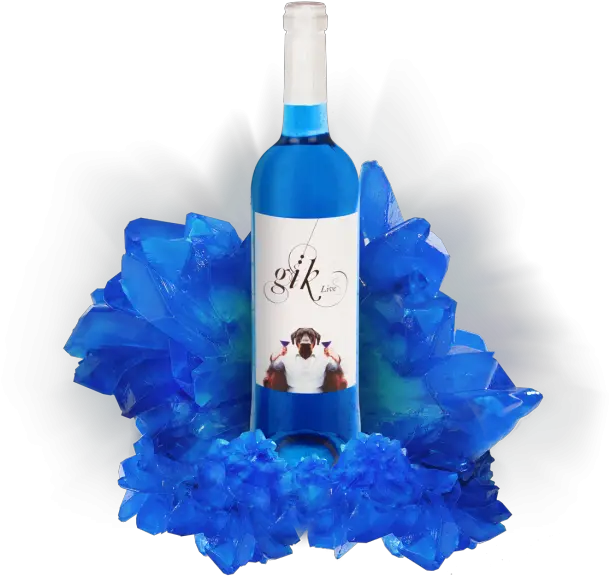  Worldu0027s First Blue Wine Goes Blue Wine Spain Png Broken Bottle Png