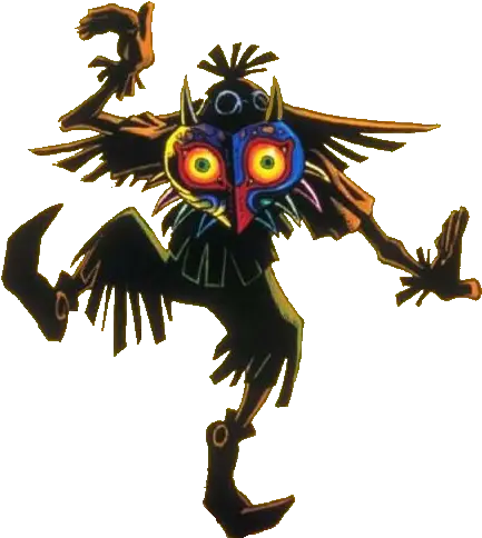  Zelda Majoras Mask Skull Kid Legend Of Zelda Mask Majora Png Skull Kid Png