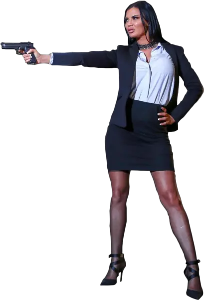  Jasmine Jae Pointing Gun Psd Official Psds Jasmine Jae Gun Png Pointing Gun Png