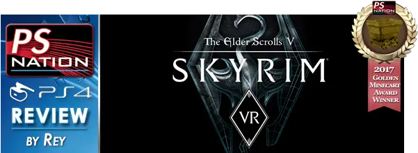  Review The Elder Scrolls V Skyrim Vr Psvr U2013 Playstation Poster Png Skyrim Symbol Png