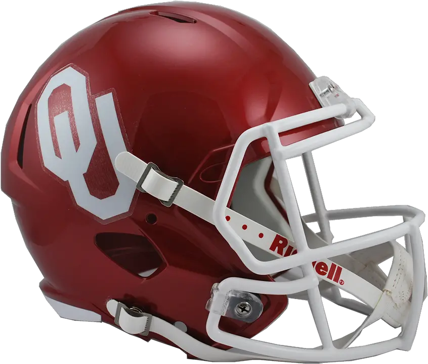  Oklahoma Sooners Riddell Speed Authentic Helmet Png Football