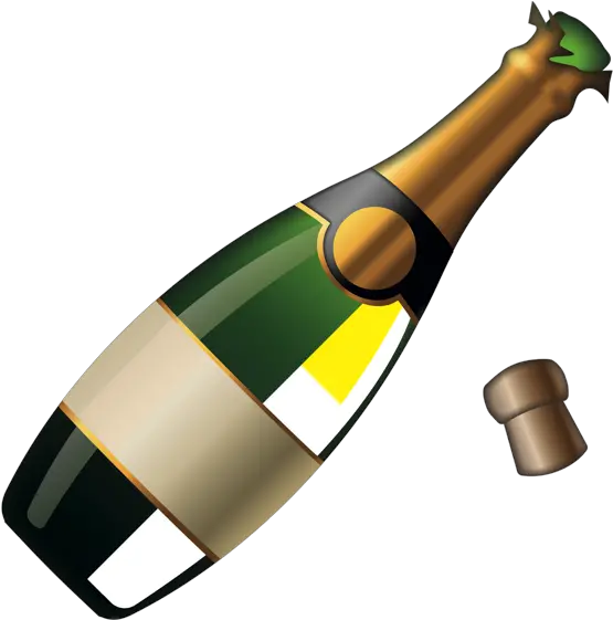  Emoji U2013 The Official Brand Bottle With Popping Cork Legacy Glass Bottle Png Champagne Popping Png