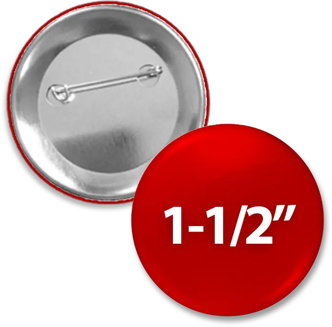  Custom Round 1 12 Inch Buttons 2 1 4 Inch Button Template Png Back Button Png