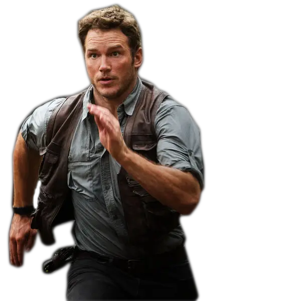  Chris Pratt Png Free Download Chris Pratt En Jurassic World Chris Evans Png