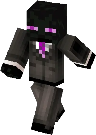  Enderman With Suit Skin Niko Bellic Minecraft Skin Png Minecraft Enderman Png