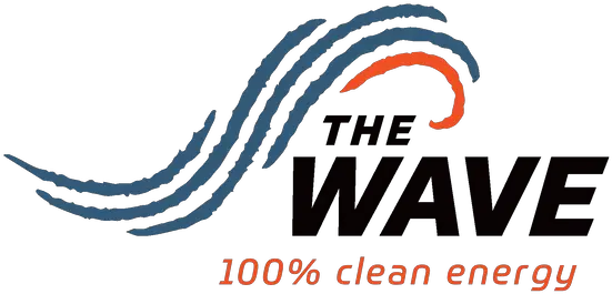  100 Clean Energy The Wave Nw Graphic Design Png Wave Logo