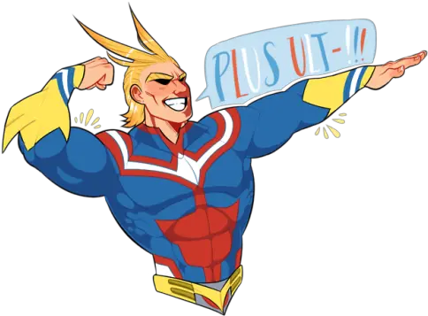  Young All Might Mha All Might Fanart Png All Might Png