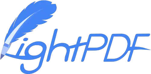  Lightpdf U2013 Edit Convert Pdf Files Online For Free Lightpdf Logo Png Png Photo Editing