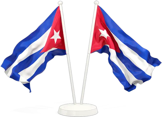  Two Waving Flags Puerto Rico Flag Waving Png Cuban Flag Png