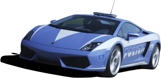  Blue Police Car Png Transparent Carpng Images Lamborghini Gallardo Lp560 4 Polizia Blue Car Png