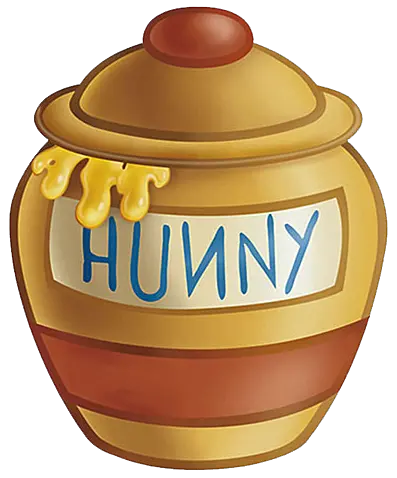  Download Transparent Honey Jar Clipart My Friends Tigger Pooh Png Honey Jar Png