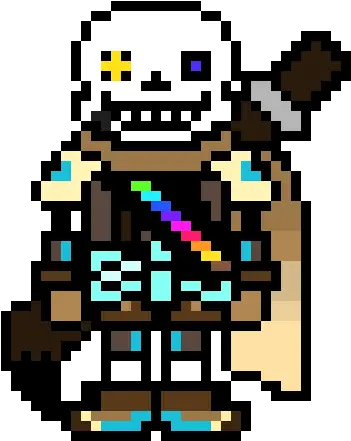  Inksans Fan Undertale Wikia Fandom Undertale Sans Overworld Sprite Png Ink Png