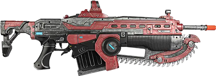  Kaupa Gears Of War 5 U2013 Replica 11 Crimson Lancer Mk 3 Gears Of War Lancer Replica Png Gears Of War 5 Logo