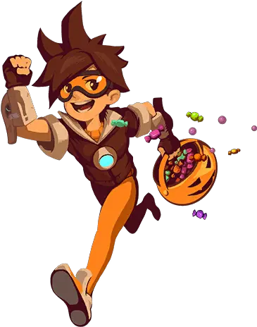  Spray Tracer Trick Or Treat Overwatch Halloween Sprays Tracer Png Overwatch Tracer Png