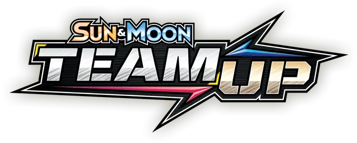  Homepage Pokémon Tcg Sun U0026 Moonu2014team Up Graphic Design Png Pokemon Logo Transparent