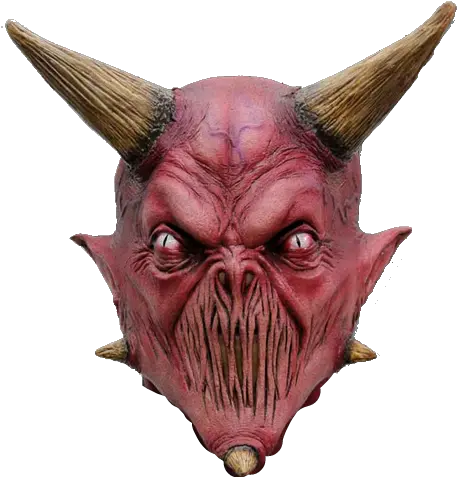  Demon Devil Oni Satan Lucifer Hell Disfraces De Halloween Satanicos Png Oni Mask Png