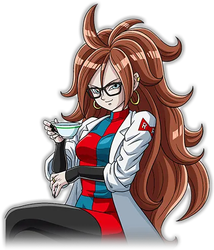  Android 21 Dragon Ball Fighterz Stamps Png Android 21 Png