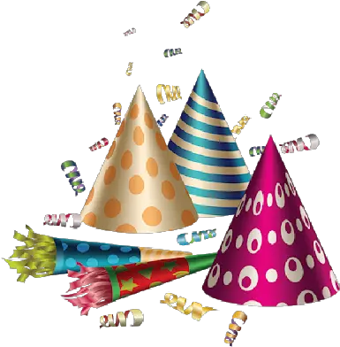  Download Birthday Party Hats Party Hats Clipart Transparent Png Party Hat Png