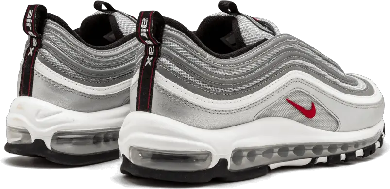  Air Max 97 Og Qs Silver Bullet 884421001 Restocks Silver Bullet 97 Png Nike Air Max 97 Transparent