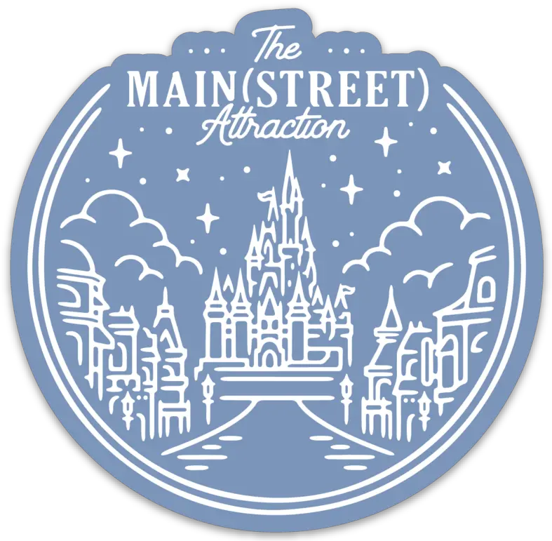  Disney Wall Decals Art Png Walt Disney World Cinderella Castle Sticker Icon